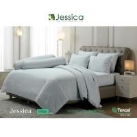 ราคา Jessica Tencel [ทอ 500 เส้น] ชุดผ้าปูที่นอน เจสสิก้า รุ่น เทนเซล สีพื้น TP001 (41823886085)