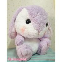 ราคา JAPANลิขสิทธิ์แท้ ตุ๊กตากระต่ายAmuse Pote Usa Loppy สีม่วง ตุ๊กตาตัวใหญ่ นุ่มมาก กระต่าย (5932987167)