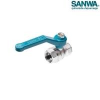 ราคา บอลวาล์ว ซันวา Sanwa 1/2 นิ้ว , 3/4 นิ้ว , 1 นิ้ว บอลวาล์วทองเหลือง วาล์วเปิดปิดน้ำ (41005848280)