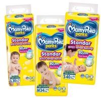 ราคา MamyPoko Pants X-tra Dry ไซส์ S38/M32/L28/XL26/XXL24 - กางเกงผ้าอ้อม (53953217436)