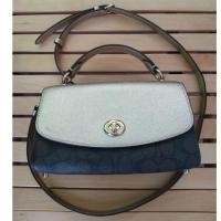 ราคา Coach C1441 Tilly Satchel 23 In Signature Canvas กระเป๋าสะพายข้าง