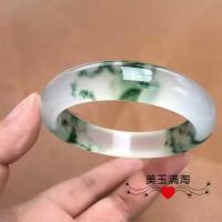 ราคา หยกจริงลอยสีควอตซ์สร้อยข้อมือหยกควอตซ์ร็อคเกรดผู้หญิงสร้อยข้อมือหยกสีเขียวอ่อน LYAJIE2512.23 GZ3F (41327464137)