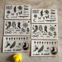 ราคา Combo สติ๊กเกอร์รอยสักนางฟ้าอินฟินิตี้ 6 ชิ้น 10x6ซม (28488765483)