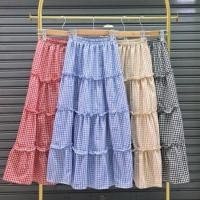 ราคา ❤️ Diiz’s ❤️ กระโปรงยาว กระโปรงขนมชั้น ลายสก็อต คริสต์มาส ตรุษจีน คาเฟ่ (29520386789)