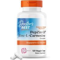 ราคา Doctor's Best PepZin GI, Zinc-L-Carnosine Complex, Non-GMO, Vegan, Gluten Free, Soy Free, Digestive Support, 120 VC (26804107438)