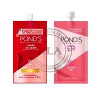 ราคา *ยกกล่อง* Pond’s ครีมซองพอนด์ส เซรั่ม เบิร์ส เดย์ครีม ฝาหมุน เอจมิราเคิล พอนด์สแดง Age Miracle Youthful Glow Day Cream (12686670252)