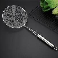 ราคา กระชอน กระชอนตักอาหาร กระชอนตักของทอด กระชอนสแตนเลส กระชอนด้ามยาว สแตนเลส (22127120833)