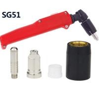 ราคา อะไหล่สิ้นเปลือง เครื่องตัดพลาสม่า หัวตัดพลาสม่า CUT40 รุ่น SG-51 ใช้ได้หลายรุ่น สินค้าแนะนำ ราคาส่ง (5557711281)