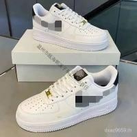 ราคา เบอร์ 1เบาะลมสบายๆสีขาวรองเท้าตะขอทองขนาดเล็กรองเท้าผู้ชายสบายๆคณะกรรมการผู้ชายผู้หญิงรองเท้าผ้าใบคู่จัดส่งฟรีเชือกผูกรองเท้าข้ามพรมแดน เช่น2 (49903963736)