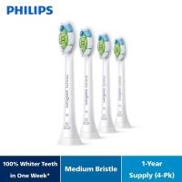 ราคา Philips Sonicare W DiamondClean Standard Sonic หัวแปรงสีฟันแบบเติม - สีขาว (4 ชิ้น/แพ็ค) HX6064/67 (46505305577)