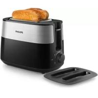 ราคา PHILIPS เครื่องปิ้งขนมปัง ฟิลลิปส์ HD2517/90 เครื่องปิ้งขนมปังขนาด 830 วัตต์ มาพร้อมช่องขนมปัง 2 ช่อง มาพร้อมฝาครอบ (22968989633)