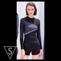 ราคา ชุดดำน้ำ/ชุดว่ายน้ำ (กันยูวี) แขนยาวขาสั้น by SummerSister (5317640738)
