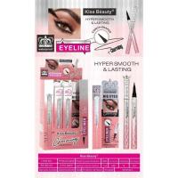 ราคา 59185-03 อายไลเนอร์ Kiss Beauty สีดำ เส้นเล็ก คมชัด ติดทนนาน พร้อมส่ง Brooke_7 (22862394912)