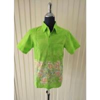 ราคา เสื้อลายเชิงดอกไม้ เสื้อเชิ้ตบาติก (14615871708)