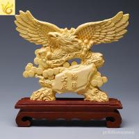 ราคา ไม้แกะสลักไม้บ็อกซ์วูด นกอินทรีกางปีกแกะสลักย้ายห้องนั่งเล่นเปิดสำนักงานของขวัญสร้างสรรค์ AANG (19192586685)