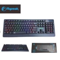 ราคา RAZEAK OSIRIS KG8702 Keyboard คีย์บอร์ดมีไฟ กดดัง (สีดำ) (6540368918)
