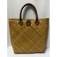 ราคา กระเป๋ากระจูด สายหูบัว หนังPU (42123699323)