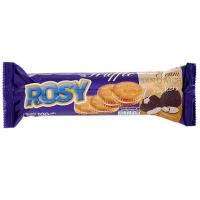 ราคา east Rosy sandwich cracker truffle cream โรซี่ แครกเกอร์ไส้ครีมกลิ่นทรัฟเฟิล (29824809042)