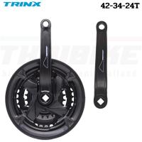 ราคา ชุดขาจานจักรยานเสือภูเขา TRINX M136 ขนาด 42-34-24T ขายาว 170มม. (20339664733)