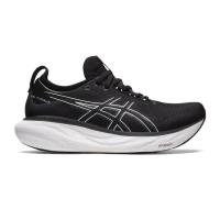 ราคา Asics รองเท้าวิ่งผู้ชาย Gel-Nimbus 25 (4E) Extra Wide | Black/Pure Silver ( 1011B618-001 ) (23474438815)
