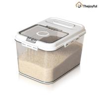 ราคา Thejoyful ถังข้าวสาร กล่องเก็บข้าวสาร Rice storage กล่องเก็บอาหารแห้ง 7.5กก 15กก ฝาปิดแน่น โปร่งใส (27266817157)