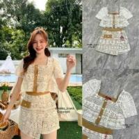 ราคา เซทเสื้อ-กางเกงงานป้าย Bellita sz.L (24611161790)
