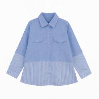 ราคา แคทุน คีมจา เสื้อเชิ้ตผ้าฝ้ายเด็กผู้หญิงอายุ 9 ปี 10 ปี 11 ปี 12 ปี 13 ปี 14 ปี (53555383233)