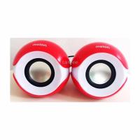 ราคา Melon USB Speaker ลำโพงยูเอสบี รุ่น MS-019 (สีแดง)Red #369 (541801716)