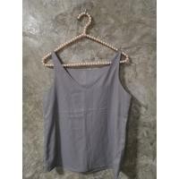 ราคา เสื้อกล้าม คอวี เรียบหรู ผ้าซาติน (7642372347)
