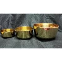 ราคา ขันทองเหลือง ขันหล่อ จอกหล่อ 3,4,5 นิ้ว (15948458613)