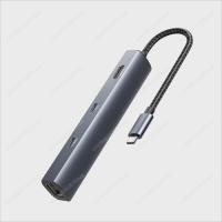 ราคา Anker PowerExpand 6-in-1 USB C PD Hub with 65W Power Delivery 4KHDMI 1Gbps Ethernet 2 USB 3.0 Data (52355807804)