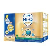 ราคา นมผง ไฮคิวสูตร2 ซูเปอร์โกลด์ พลัส 3000 กรัม นมผง 6เดือน-3ปี นมผง HiQ Super Gold Plus C 2 (41017441694)