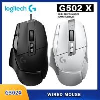 ราคา ⚡️เมาส์เกมมิ่ง⚡️ LOGITECH G502 X Wired Gaming Mouse HERO 25K 25,600 DPI เซ็นเซอร์เกมมิ่งขั้นสูง (14292403820)