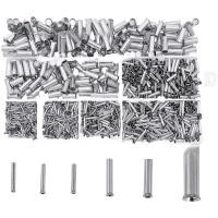 ราคา Silver Plated Copper Wire Ferrule CRIMPs Kit 1950 ชิ้นสําหรับสายไฟทํางาน (27043834148)