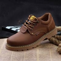ราคา พร้อมส่ง!Caterpillar รองเท้าบูทมาร์ติน หนังวัวแท้ แบบนิ่ม สไตล์เรโทร สําหรับผู้ชาย และผู้หญิง O3SU (22325490346)