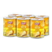 ราคา เลย์ สแตคส์ มันฝรั่งทอดกรอบ รสออริจินัล 42 กรัม x 6 กระป๋อง (14400864026)