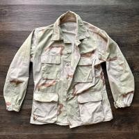 ราคา US Army Desert Tri Colour Camo Military Pockets Jacket แจ็คเก็ต เสื้อ ทหาร สหรัฐ วินเทจ vintage safari blazer outdoor (48304482431)