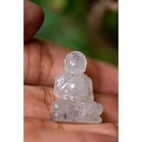 ราคา พระอุปคุต หินจุยเจีย ควอตซ์ใส ขนาด2ซม. พระแกะสลักหิน งานศิลปะ มีฝีมือ (4748382558)