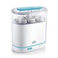 ราคา Philips Avent เครื่องนึ่งขวดนมไฟฟ้า แบบ 3-in-1 (1858390604)