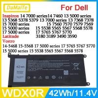 ราคา WDX0R ใหม่สำหรับแบตเตอรี่ DELL สำหรับ DELL Latitude 3180 3189 3390 Inspiron 15 5584 5570 5575 7570 17 5765 5767 5770 577 (29003380834)