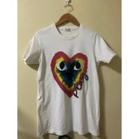 ราคา เสื้อยืด PLAY COMME สีขาว (22450514895)