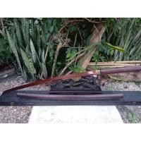 ราคา ดาบซามูไร ชิราซายะ เหล็กT10ตีทบดามัสกัส มาพร้อมกล่องไม้บุพผาและใบเซอร์รับประกันใบดาบ (11086069451)