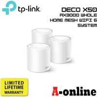 ราคา TP-Link Deco X50 AX3000 whole Home Mesh WiFi 6 System (26387237982)