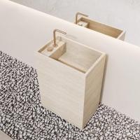 ราคา อ่างล้างหน้าแบบตั้งพื้น อ่างล้างมือแบบรวม ห้องน้ำ อ่างล้างหน้าสำหรับระเบียง อ่างล้างหน้าในโรงแรม (43005036050)