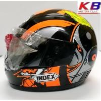 ราคา หมวกกันน็อคเต็มใบหมวกรุ่น 811 ดำส้มเงา ของแท้ ชีลด์หน้าหมวกสีฟิล์ม ฟรีถุงIndex พร้อมกล่องสั่งซื้อ1ใบต่อorder (4651083266)