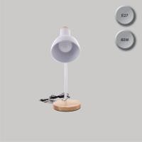 ราคา Toshino โคมไฟตั้งโต๊ะ DL-03 สีขาว (หลอดไฟขั้ว E27) ขาปรับระดับได้ สายยาว1.2เมตร Desk Lamp (27559250973)