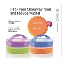 ราคา ปิ่นโตคลิ้กกลมทัพเพอร์แวร์ ขนาด 880 ml ชุดละ 2 ชั้น หูหิ้วเป็นอิสระต่อกัน สามารถดัดแปลงเป็น 1ชั้น 2,3,4 ได้หมดสีหวานสดใส (10369043933)