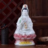 ราคา 10~20นิ้วทาสีทองนั่งพระโพธิสัตว์กวนอิมพระพุทธรูปเจ้าแม่กวนอิมงานฝีมือพระพุทธรูปเซรามิกเครื่องประดับเครื่องลายคราม AWNH (29170221398)