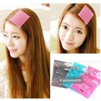 ราคา 1ซอง 2 แผ่น !! แผ่นแปะผม แผ่นเก็บผม แผ่นติดผม ที่แปะผมล้างทำความสะอาดได้ ☀️ km99 (25383292575)