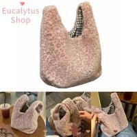 ราคา EUCALYTUSS Mini Wrist Bag,กระเป๋าถือผู้หญิงตุ๊กตาความจุขนาดใหญ่,แฟชั่นแบบพกพาเสือดาวพิมพ์สีชมพูToteกระเป๋าทํางานทุกวัน (42528384802)